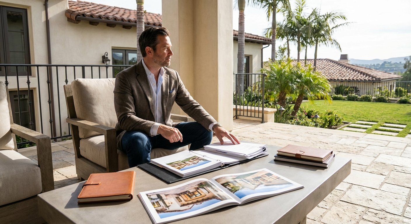 Real estate investor comparing hard money vs conventional loan California options